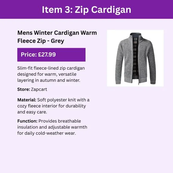 Complete Men’s Business Casual Outfit SetOxford Shirts, Knits & Boots
